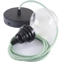 Creative Cables Rz06 Zigzag 1 M Hængende Lampe Pendel Til Lampeskærm