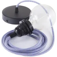Creative Cables Rz12 Zigzag 50 Cm Hængende Lampe Pendel Til Lampeskærm