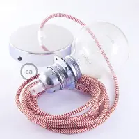 Creative Cables Rz09 Zigzag 1 M Hængende Lampe Pendel Til Lampeskærm