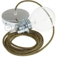 Creative Cables Rz24 Zigzag Diy 2 M Hængende Lampe Pendel Til Lampeskærm