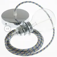 Creative Cables Rd55 Stripes Diy 1 M Hængende Lampe Pendel Til Lampeskærm