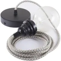 Creative Cables Rd64 Lozenge 50 Cm Hængende Lampe Pendel Til Lampeskærm
