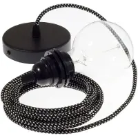 Creative Cables Rt41 Stars 3d 1 M Hængende Lampe Pendel Til Lampeskærm
