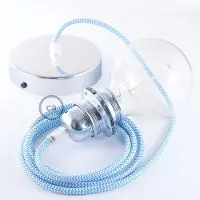Creative Cables Rz11 Zigzag Diy 1 M Hængende Lampe Pendel Til Lampeskærm