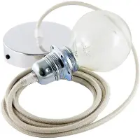 Creative Cables Rc43 2 M Hængende Lampe Pendel Til Lampeskærm