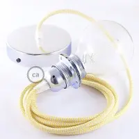 Creative Cables Rz10 Zigzag 50 Cm Hængende Lampe Pendel Til Lampeskærm