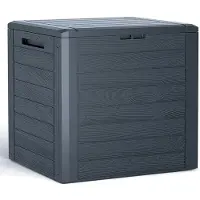 Prosperplast 140l Woodebox Collection 58.5x46x55 Cm Haveskrin
