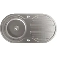 Edesa K2 Se 84 1c1e 84x44x18 Cm Vask Med Afdrypning