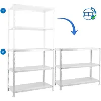 Simon Rack Comfort 5/400 Metalhylde 1800x900x400 Mm