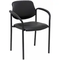 Nowy Styl Styl Faux Leather With Arms Fast Kontorstol