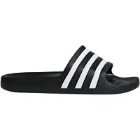 Adidas Pantoletter 'Adilette Aqua' sort / hvid