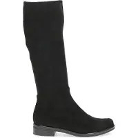 Caprice Boots, black, made of Textiles with Block heel, Size 42