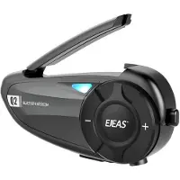 24hShop EJEAS Q2 motorcykel-intercom med Bluetooth 5.1 og støjreduktion
