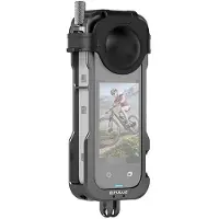 Puluz Metal-beskyttelsesetui med objektivdæksel til Insta360 X4