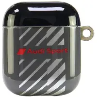 Audi AirPods 1/2 Etui IML Sport Sort