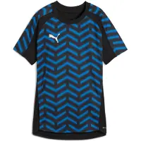 Puma Trænings T-Shirt IndividualBlaze - Sort/Hvid/Blå Kvinde, størrelse X-Large