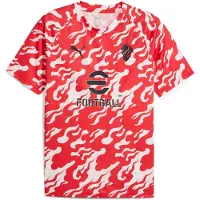Puma AC Milan Pre-match Jersey Men, Sport, White/Red, XL