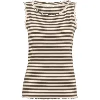 Cream Overdel 'Ribba' beige / sort