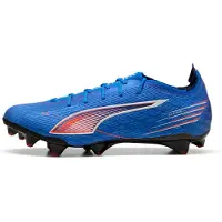 Puma ULTRA 6 CARBON FG Football Boots Women, Shoes, Ultra Blue/White/Glowing Red, 38.5
