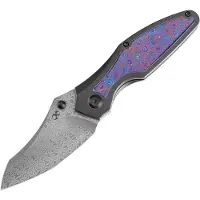 Kansept Knives Baba Yaga Framelock Timascus