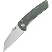 Kansept Knives Main Street Linerock Grn Mic