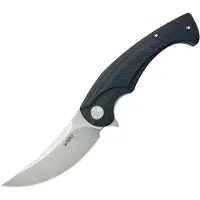 Kubey Scimitar Linerlock Black
