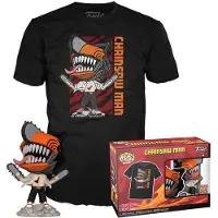 Funko POP! Chainsaw Man Chainsaw Man Leaping T-shirt Med Korte ærmer