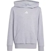Adidas Sportsweatshirt 'ESSENTIALS' lysegrå / hvid