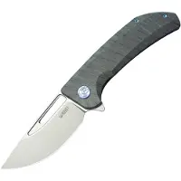 Kubey Hyperion Framelock Flame Ti