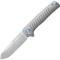 Kubey Steelhead Linerlock Gray Ti