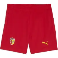 Puma RC Lens 25/26 Shorts Youth, Clothing, Red/Black, 7-8Y