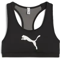 Puma Sports-BH '4Keeps' sort / hvid