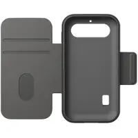 Doro Leva X10/L10/L11 - Wallet Case - Dark Grey