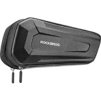RockBros B66 waterproof bicycle bag for frame - black