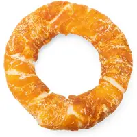 Karlie tygger ring med kylling - Sparpaket: 8 x Ø 12,5 cm