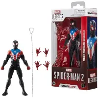 Hasbro Marvel-legender Spider-man 2 Gamerverse Miles Morales Boricua-dragt Actionfigur 15 Cm