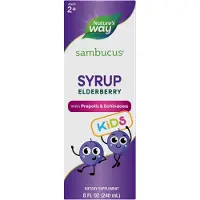 Nature'S Way , Børnesambucus, Immunsyre, Elderberry, Alder 2+, 8 fl oz (240 ml)