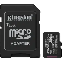 Kingston Canvas Select Plus Gen3 MicroSD/SD - 150MB/s - 256GB