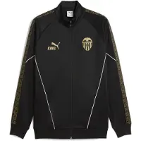 Puma Valencia CF KING Anthem Jacket Men, Clothing, Black/Victory Gold, M