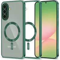 Tech-Protect Samsung Galaxy A56 MagFlex Cover - MagSafe-kompatibelt - Junglegrøn
