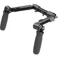 SmallRig 5205 Skulderrig Med Dobbelt Håndtag Til Lws-stænger 15 Mm