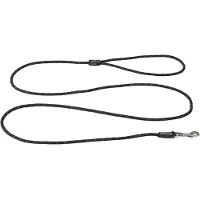 Rogz Rope Line Fixed Lead - Sort - 180 cm / 9 mm
