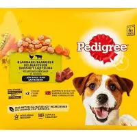 Mars Pedigree Paté Fugl & Kød 4x100g Hundesnack 13 Enheder