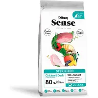 Dibaq Sense Grain Fee Sterilized Kylling-og Andekattefoder 1.5kg