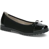 Caprice Ballerina, black, made of Leather, Size 41