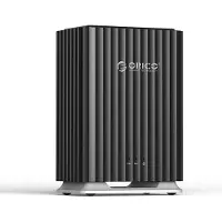 ORICO Diskkabinet til 2 2,5 HDD/SSD / 3,5 HDD (Direct Attached Storage) - sort