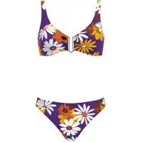 Olympia Bikini lilla / orange / hvid