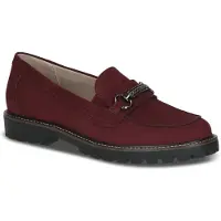 Caprice Slipper, red, made of Leather, Size 36