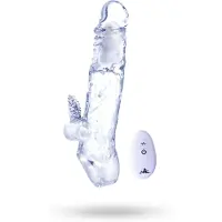 Vuxen Ice Crystals - RC Penis Extender With Ball Strap & Bullet