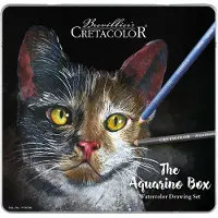 Cretacolor Aquarino Box Watercolor -tegning sæt flerfarvet flerfarvet
